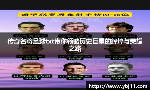 传奇名将足球txt带你领略历史巨星的辉煌与荣耀之路